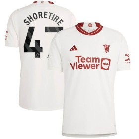 Camisola Manchester United Shoretire 47 3º Equipamento 2023-24 Manga Curta